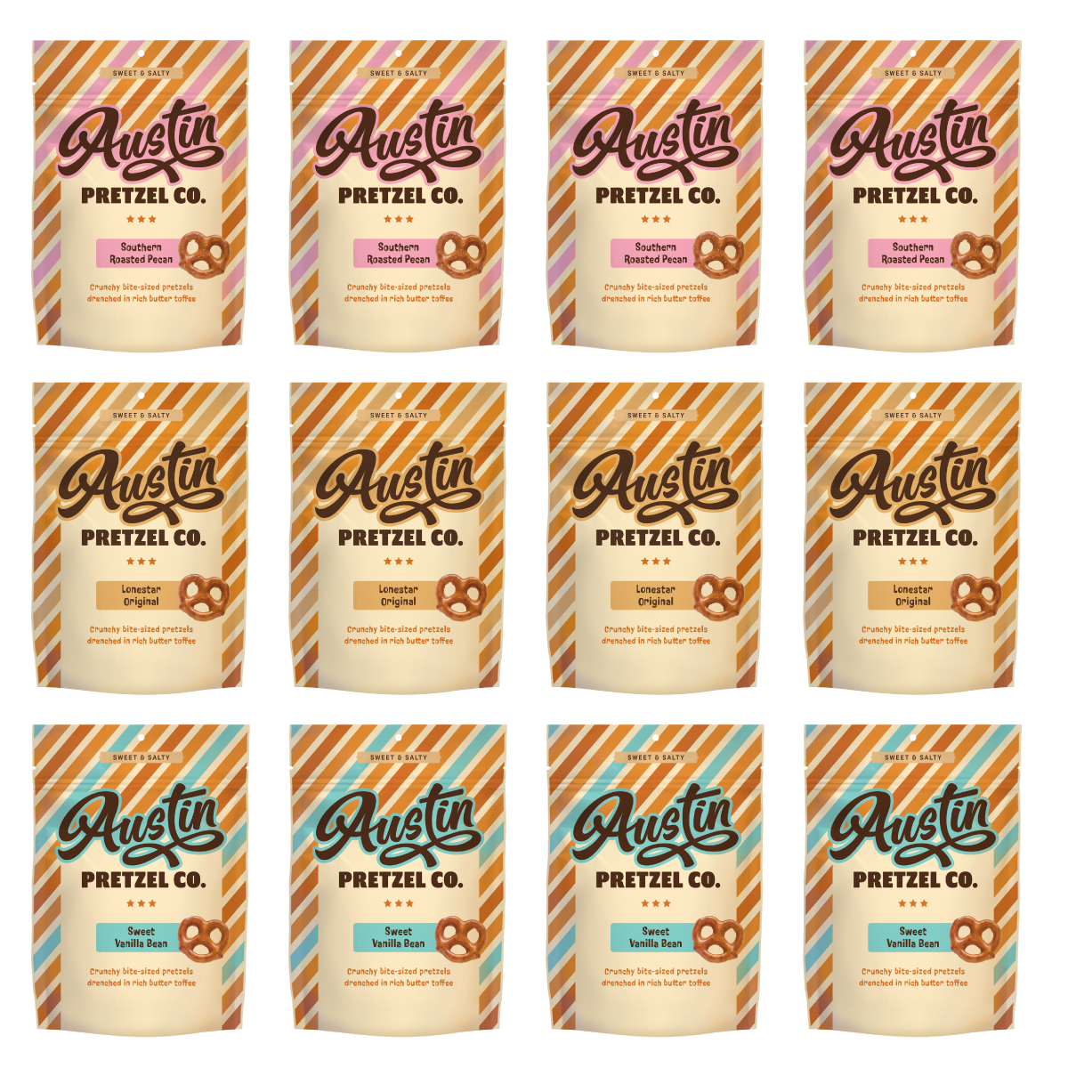 Sweet & Salty Toffee (12 Pack)